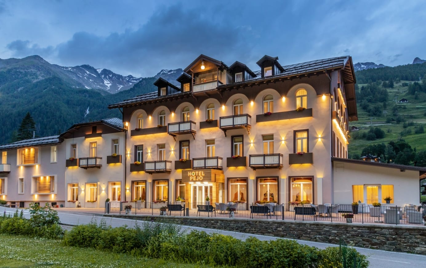 Struttura ricettiva di montagna dopo il restyling